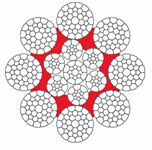 8x36 PIR trolley rope